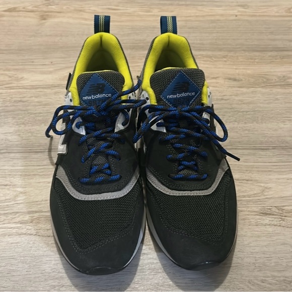 Balance 997H Suede/Cordura Men’s  10.5 Green Yellow Dark Gray - Picture 8 of 9